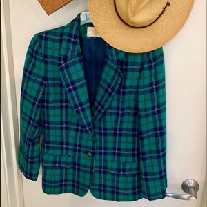 Pendleton Vintage Tartan Blazer Sz.8